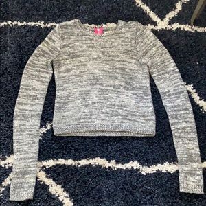 Hollister Crop Knit Sweater